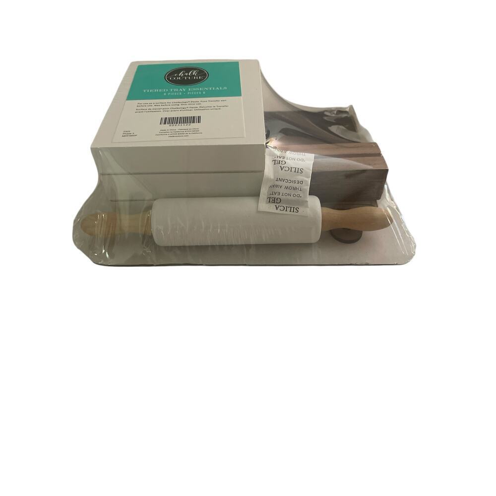 NWT Chalk Couture Tiered‎ Tray 6 Pieces Essentials - Picture 7 of 7